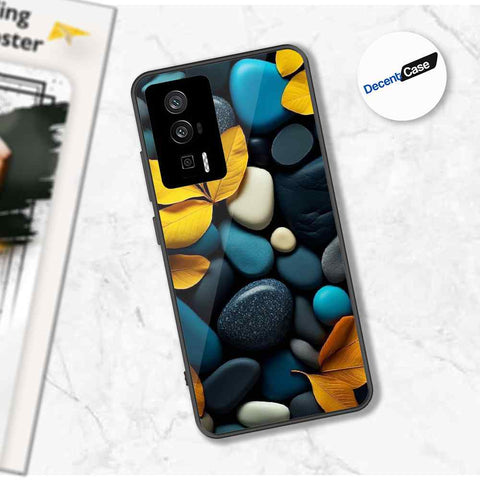 Xiaomi Poco F5 Pro Cover - Flower Series - Premium Printed Metal soft Bumper shock Proof Case