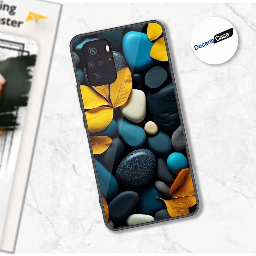 Xiaomi Redmi Note 10S Cover - Flower Series - Premium Printed Metal soft Bumper shock Proof Case