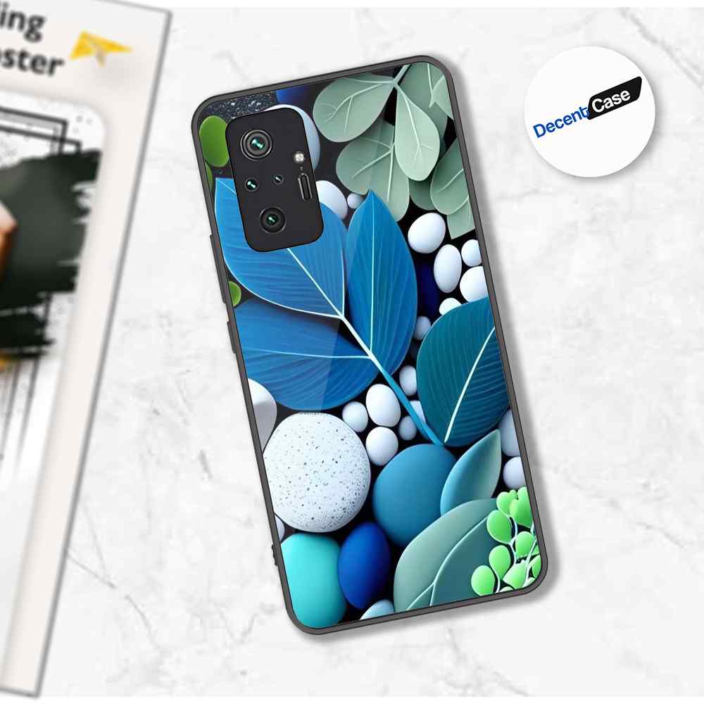Xiaomi Redmi Note 10 Pro Max Cover - Flower Series - Premium Printed Metal soft Bumper shock Proof Case