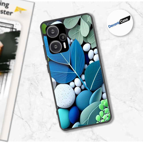 Xiaomi Poco F5 Cover - Flower Series - Premium Printed Metal soft Bumper shock Proof Case