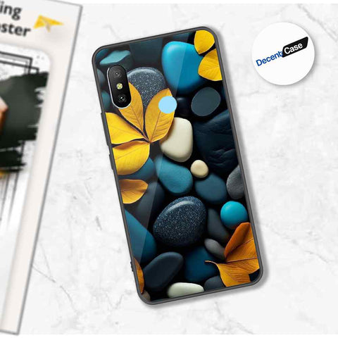Xiaomi Redmi Note 6 Cover - Flower Series - Premium Printed Metal soft Bumper shock Proof Case
