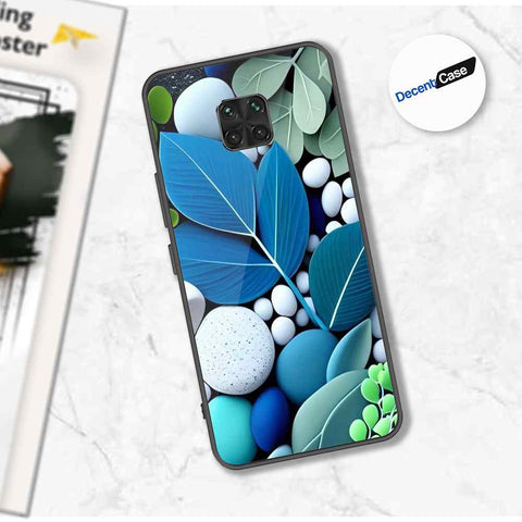 Xiaomi Redmi Note 9S Cover - Flower Series - Premium Printed Metal soft Bumper shock Proof Case