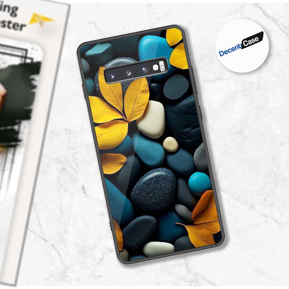 Samsung Galaxy S10 Plus Cover - Flower Series - Premium Printed Metal soft Bumper shock Proof Case
