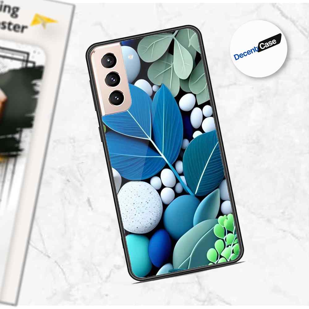 Samsung Galaxy S22 5G Cover - Flower Series - Premium Printed Metal soft Bumper shock Proof Case