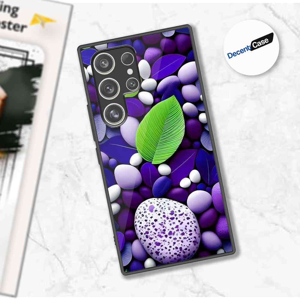 Samsung Galaxy S23 Ultra 5G Cover - Flower Series - Premium Printed Metal soft Bumper shock Proof Case
