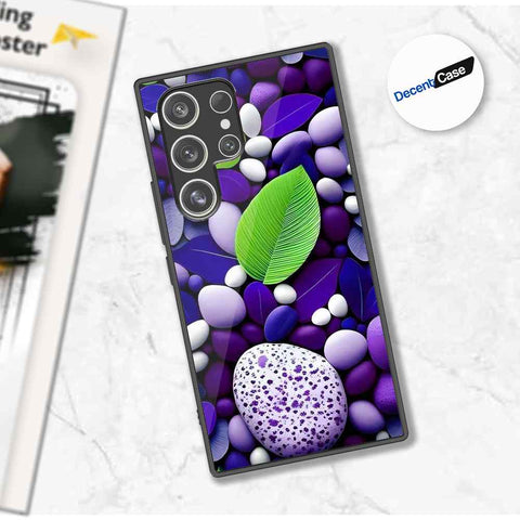Samsung Galaxy S23 Ultra 5G Cover - Flower Series - Premium Printed Metal soft Bumper shock Proof Case