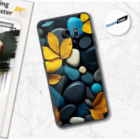 Samsung Galaxy S6 Edge Plus Cover - Flower Series - Premium Printed Metal soft Bumper shock Proof Case