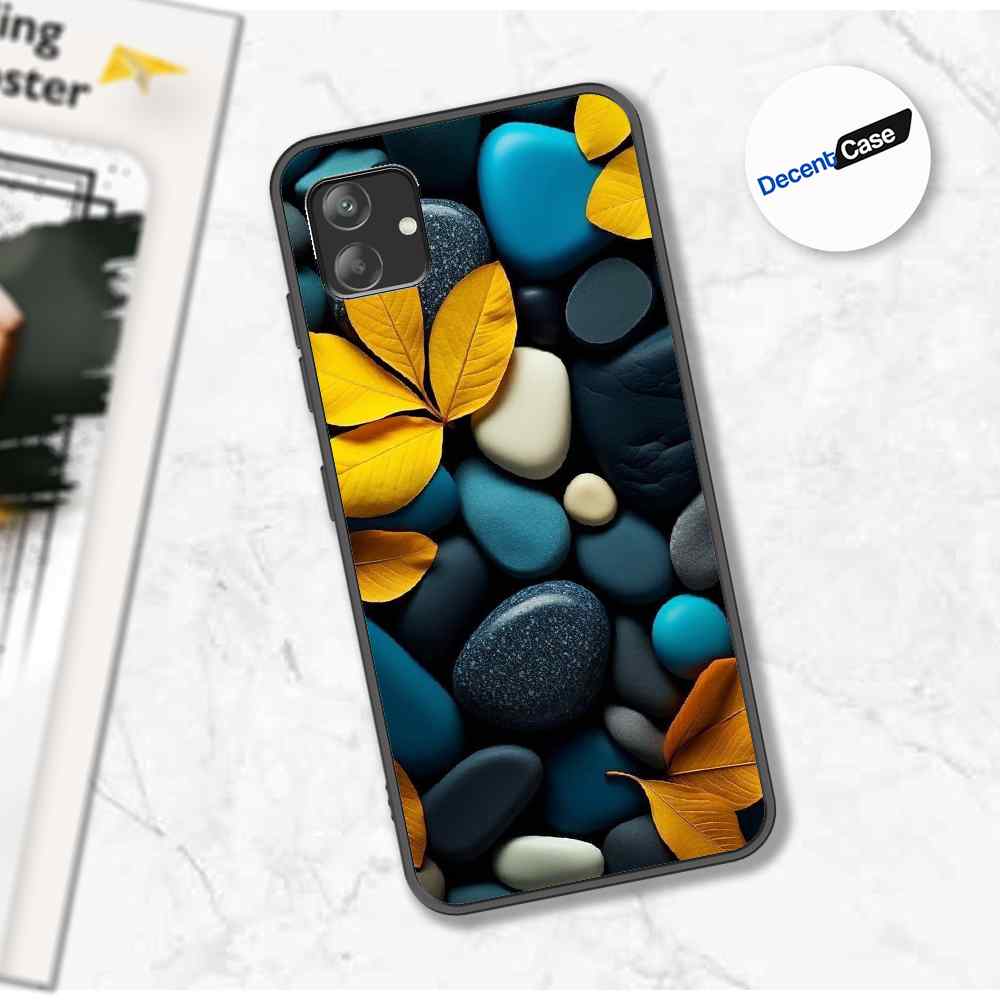 Samsung Galaxy A04e Cover - Flower Series - Premium Printed Metal soft Bumper shock Proof Case
