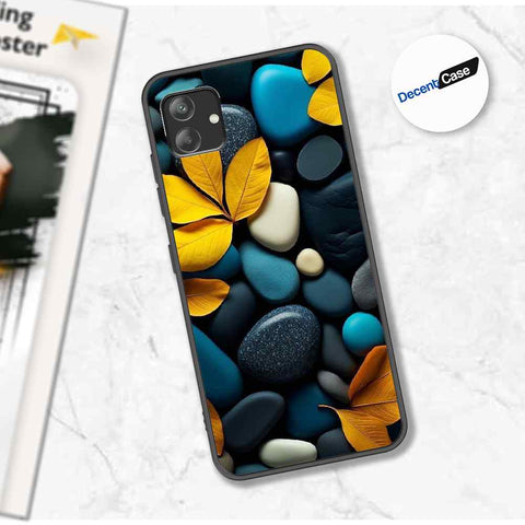 Samsung Galaxy A04e Cover - Flower Series - Premium Printed Metal soft Bumper shock Proof Case