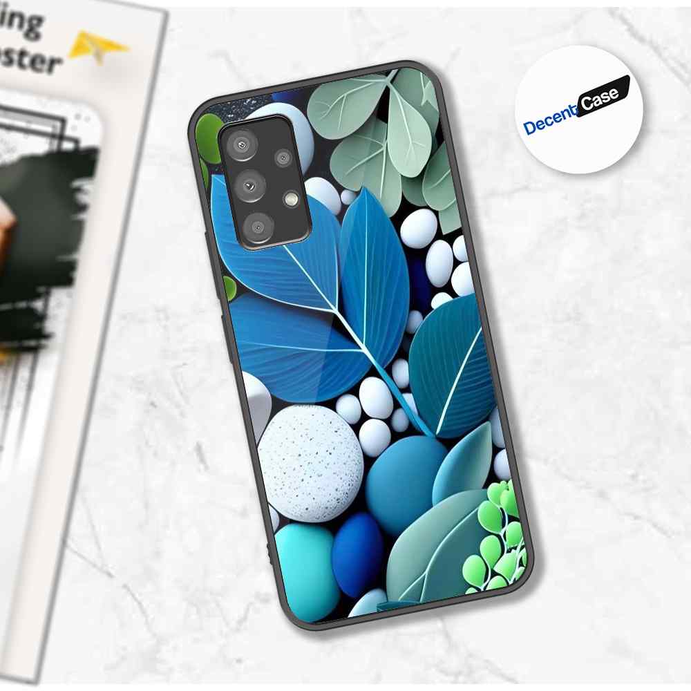 Samsung Galaxy A73 5G Cover - Flower Series - Premium Printed Metal soft Bumper shock Proof Case