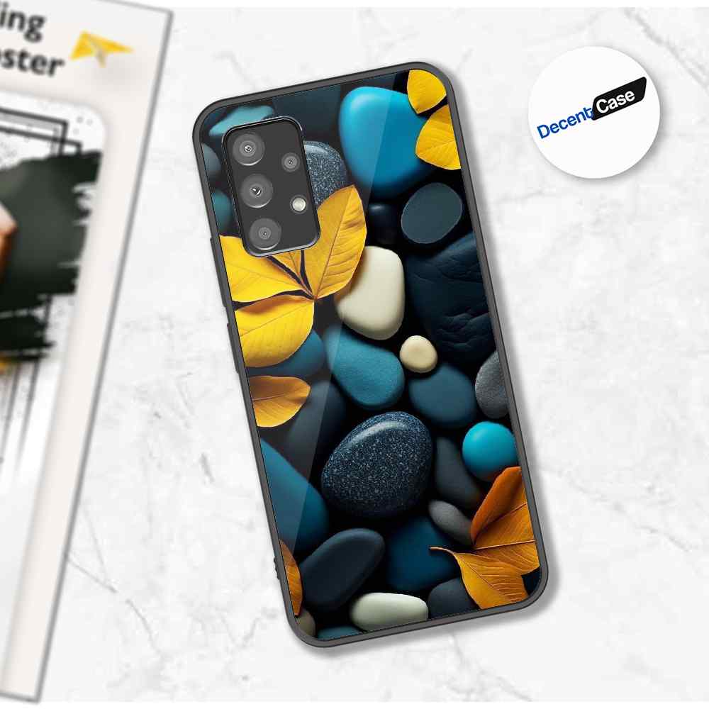 Samsung Galaxy A73 5G Cover - Flower Series - Premium Printed Metal soft Bumper shock Proof Case