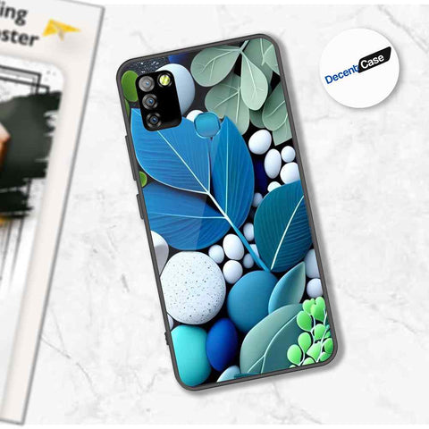 Infinix Smart 5 Cover - Flower Series - Premium Printed Metal soft Bumper shock Proof Case