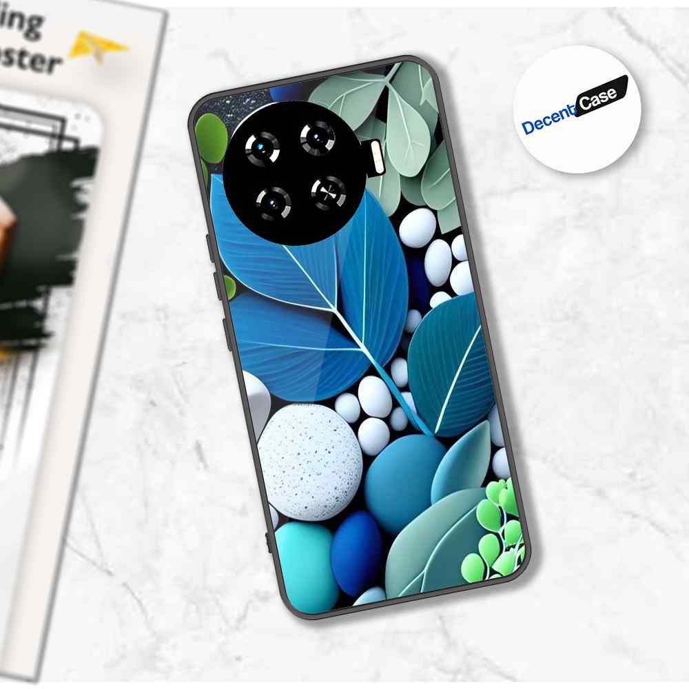 Tecno Spark 20 Pro Plus Cover - Flower Series - Premium Printed Metal soft Bumper shock Proof Case
