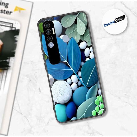 Tecno Spark 7 Pro Cover - Flower Series - Premium Printed Metal soft Bumper shock Proof Case