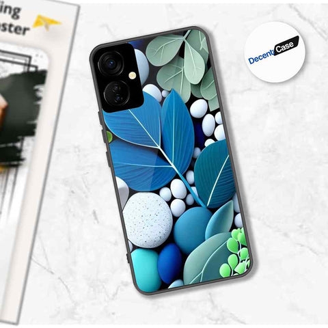 Tecno Spark 9 Pro Cover - Flower Series - Premium Printed Metal soft Bumper shock Proof Case