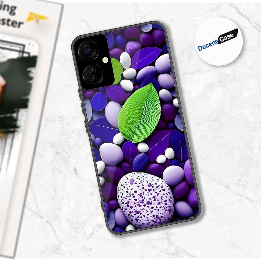 Tecno Spark 9 Pro Cover - Flower Series - Premium Printed Metal soft Bumper shock Proof Case
