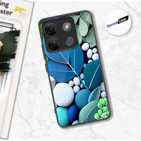 Tecno Spark Go 2023 Cover - Flower Series - Premium Printed Metal soft Bumper shock Proof Case