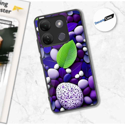 Tecno Spark Go 2023 Cover - Flower Series - Premium Printed Metal soft Bumper shock Proof Case