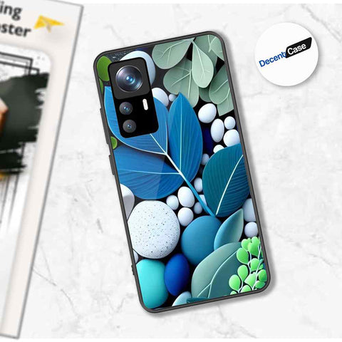 Xiaomi 12T Pro Cover - Flower Series - Premium Printed Metal soft Bumper shock Proof Case
