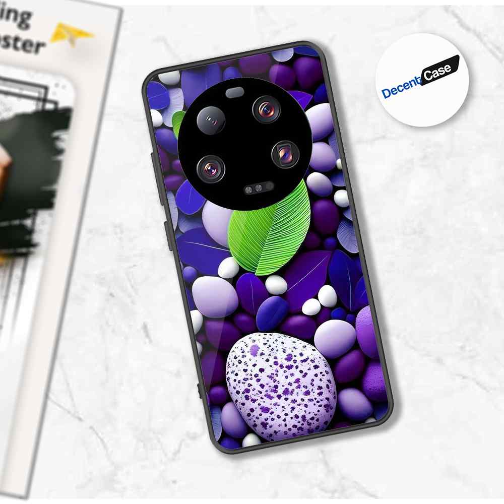 Xiaomi 13 Ultra Cover - Flower Series - Premium Printed Metal soft Bumper shock Proof Case