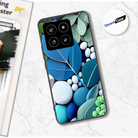 Xiaomi 14 Cover - Flower Series - Premium Printed Metal soft Bumper shock Proof Case