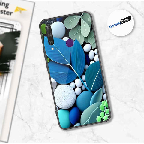 Huawei Y6p Cover - Flower Series - Premium Printed Metal soft Bumper shock Proof Case