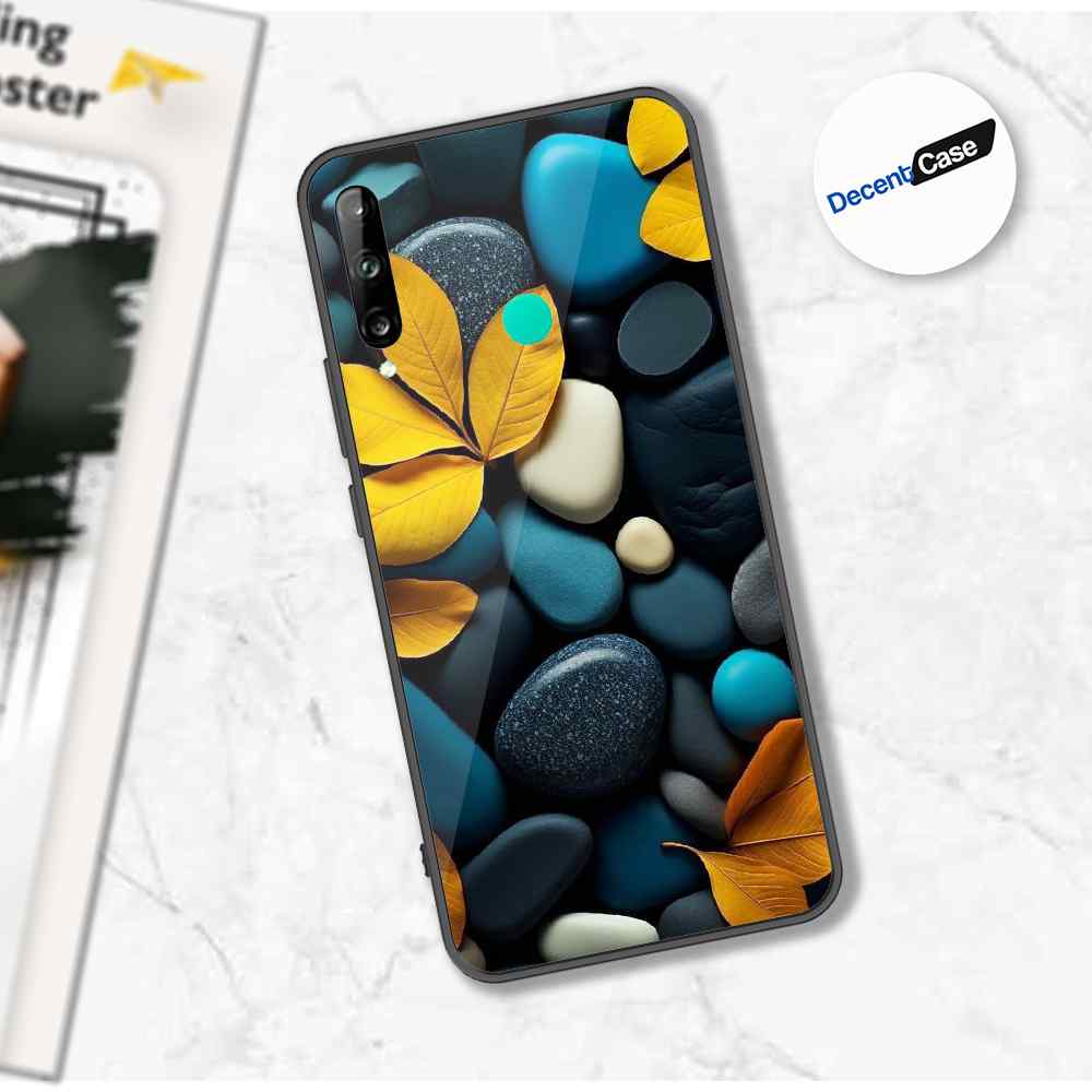 Honor 9C Cover - Flower Series - Premium Printed Metal soft Bumper shock Proof Case