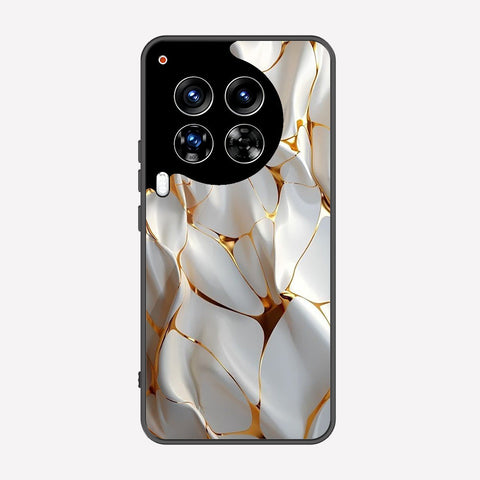 Tecno Camon 30 Premier 5G Cover - Luxury Gold Marble Series - Premium Printed Metal soft Bumper shock Proof Case