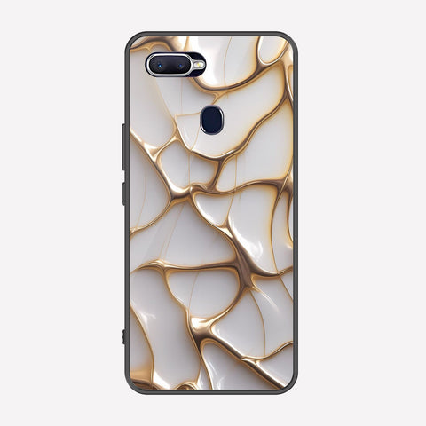 Realme 2 Pro Cover - Luxury Gold Marble Series - Premium Printed Metal soft Bumper shock Proof Case