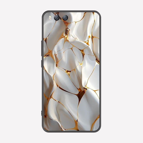 Xiaomi Mi 6 Cover - Luxury Gold Marble Series - Premium Printed Metal soft Bumper shock Proof Case