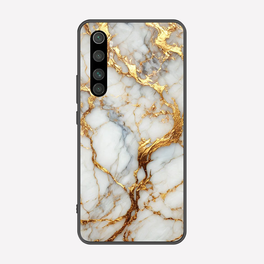 Xiaomi Mi Note 10 Lite Cover - Luxury Gold Marble Series - Premium Printed Metal soft Bumper shock Proof Case