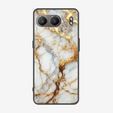 OnePlus Nord 4 Cover - Luxury Gold Marble Series - Premium Printed Metal soft Bumper shock Proof Case