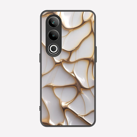 OnePlus Nord CE4 Cover - Luxury Gold Marble Series - Premium Printed Metal soft Bumper shock Proof Case