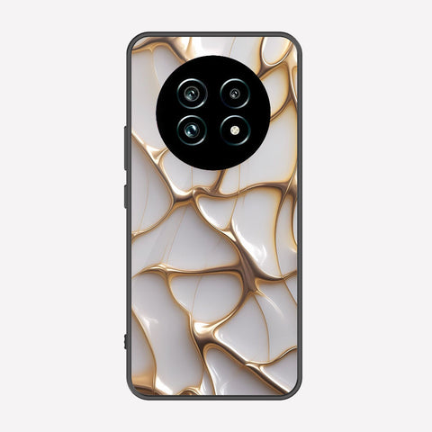 Realme 13 Pro Plus Cover - Luxury Gold Marble Series - Premium Printed Metal soft Bumper shock Proof Case