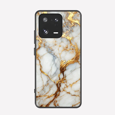 Xiaomi Civi 3 Cover - Luxury Gold Marble Series - Premium Printed Metal soft Bumper shock Proof Case