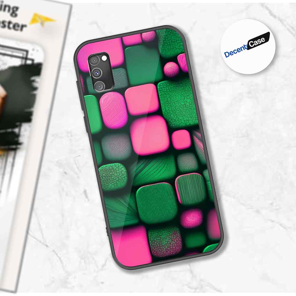 Samsung Galaxy A02s Cover - Stones Series - Premium Printed Metal soft Bumper shock Proof Case