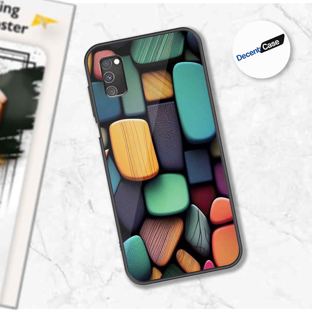 Samsung Galaxy A03s Cover - Stones Series - Premium Printed Metal soft Bumper shock Proof Case