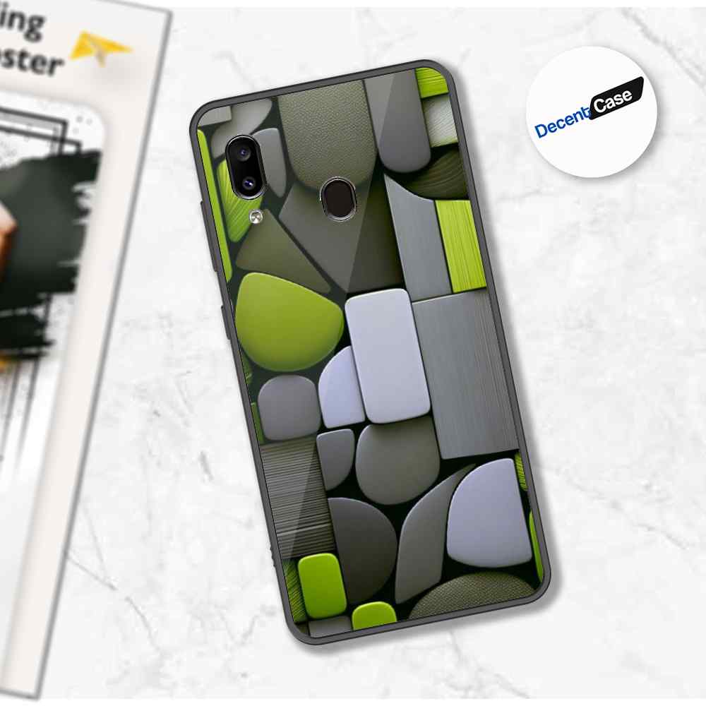 Samsung Galaxy M10s Cover - Stones Series - Premium Printed Metal soft Bumper shock Proof Case
