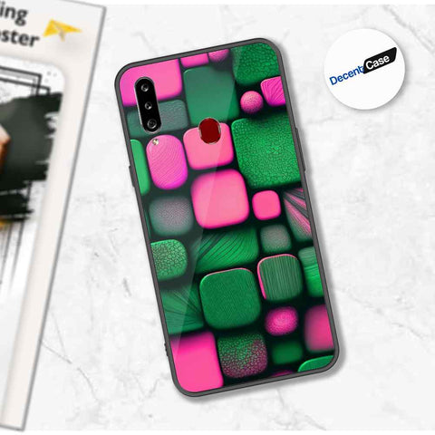 Samsung Galaxy A20s Cover - Stones Series - Premium Printed Metal soft Bumper shock Proof Case