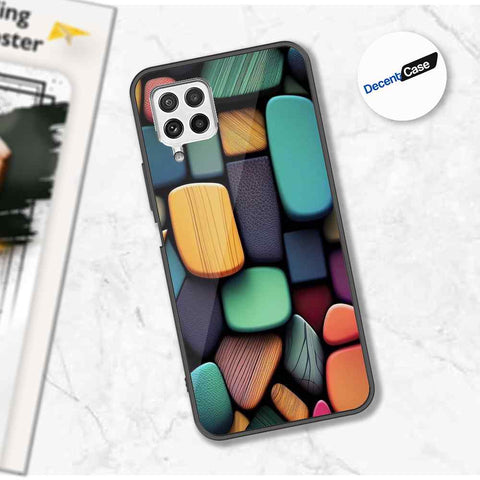 Samsung Galaxy A22 Cover - Stones Series - Premium Printed Metal soft Bumper shock Proof Case