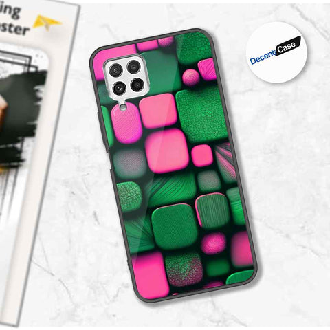 Samsung Galaxy A22 Cover - Stones Series - Premium Printed Metal soft Bumper shock Proof Case