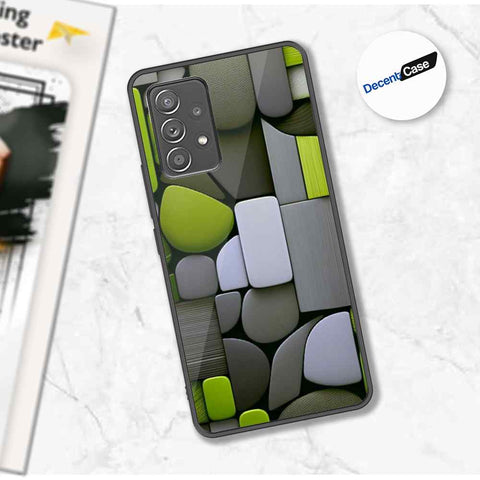 Samsung Galaxy A53 5G Cover - Stones Series - Premium Printed Metal soft Bumper shock Proof Case