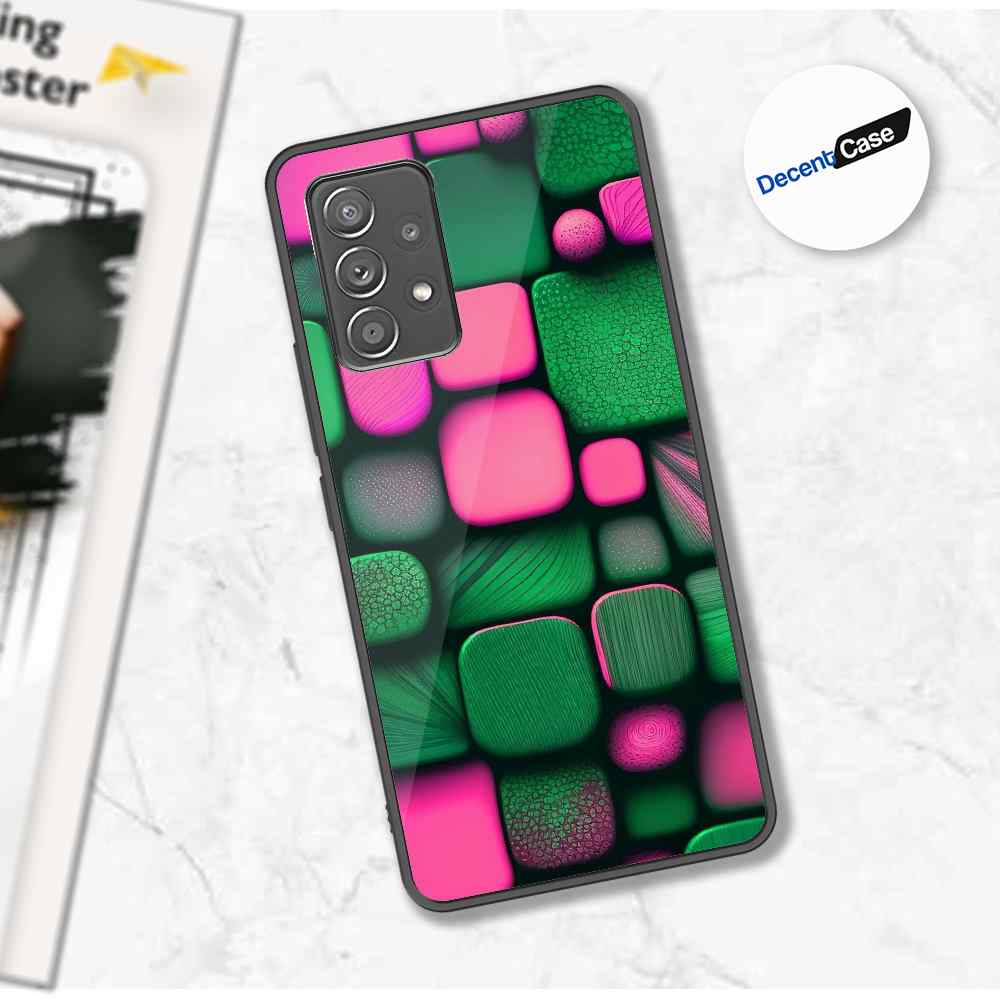 Samsung Galaxy A52s 5G Cover - Stones Series - Premium Printed Metal soft Bumper shock Proof Case
