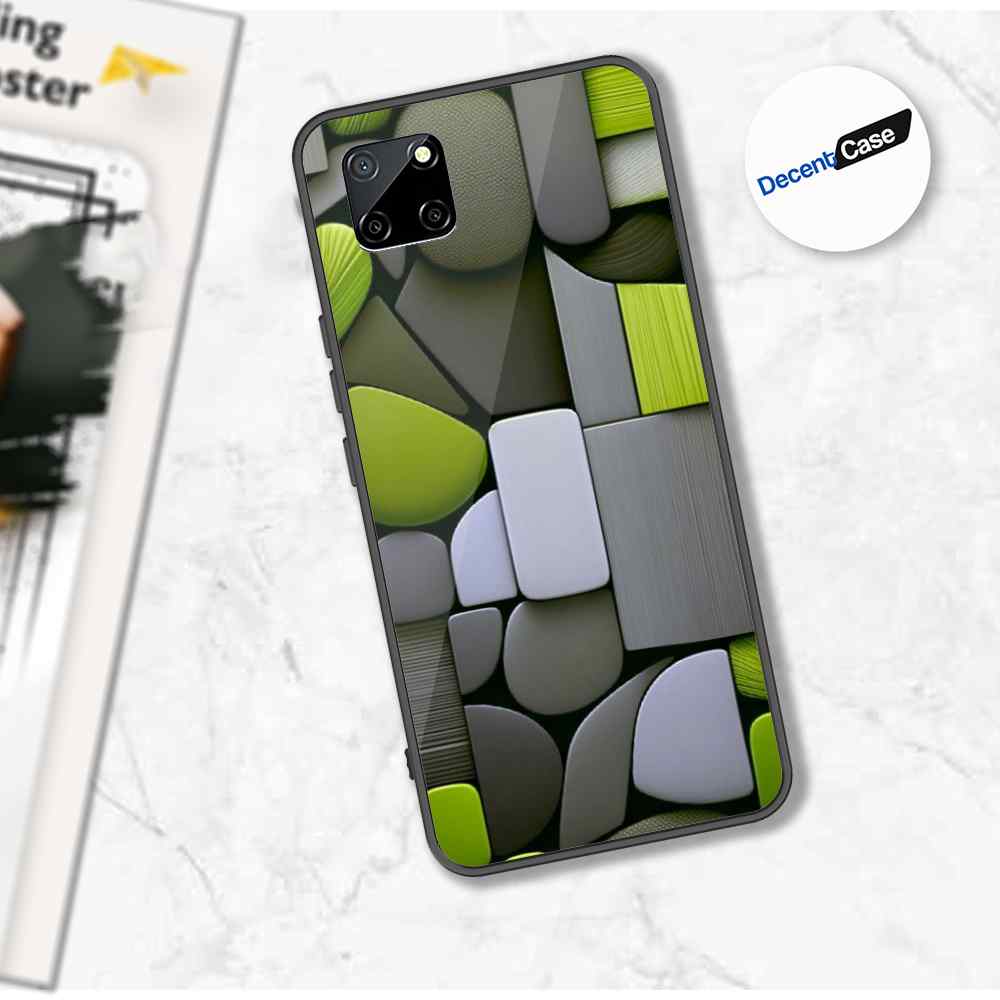 Realme Narzo 30A Cover - Stones Series - Premium Printed Metal soft Bumper shock Proof Case