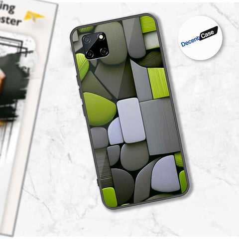 Realme Narzo 30A Cover - Stones Series - Premium Printed Metal soft Bumper shock Proof Case
