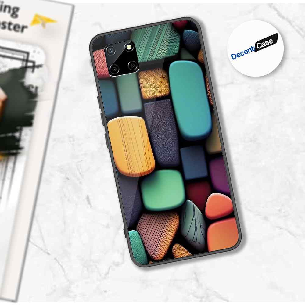 Realme Narzo 30A Cover - Stones Series - Premium Printed Metal soft Bumper shock Proof Case