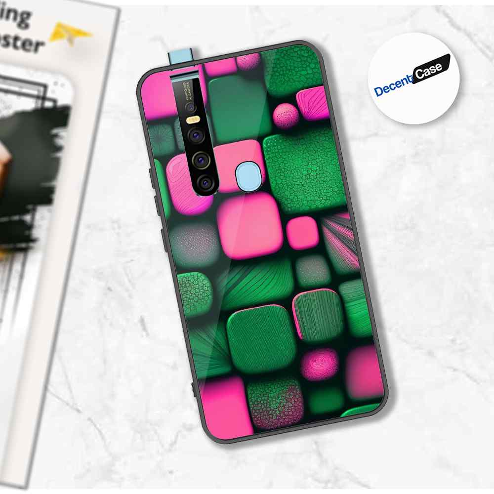 Tecno Camon 15 Pro Cover - Stones Series - Premium Printed Metal soft Bumper shock Proof Case