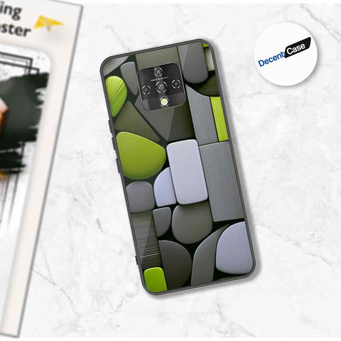 Tecno Camon 16 Cover - Stones Series - Premium Printed Metal soft Bumper shock Proof Case