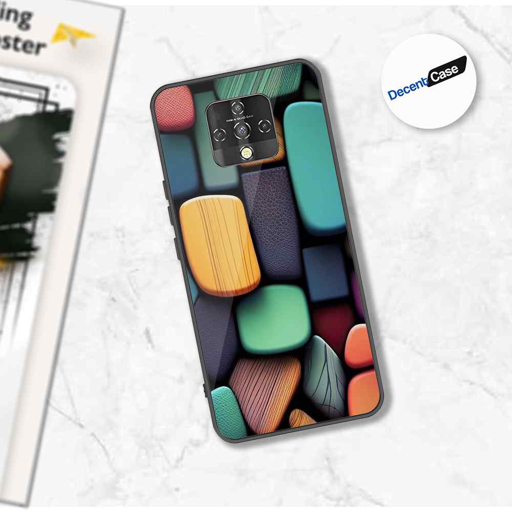 Tecno Camon 16 Cover - Stones Series - Premium Printed Metal soft Bumper shock Proof Case