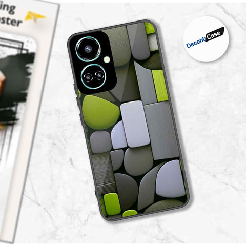 Tecno Camon 19 Cover - Stones Series - Premium Printed Metal soft Bumper shock Proof Case